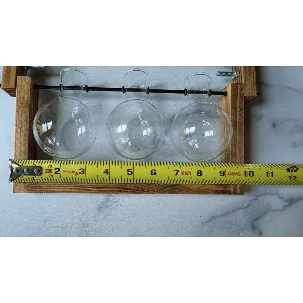 Three Bud Flower Vase Used READ Description